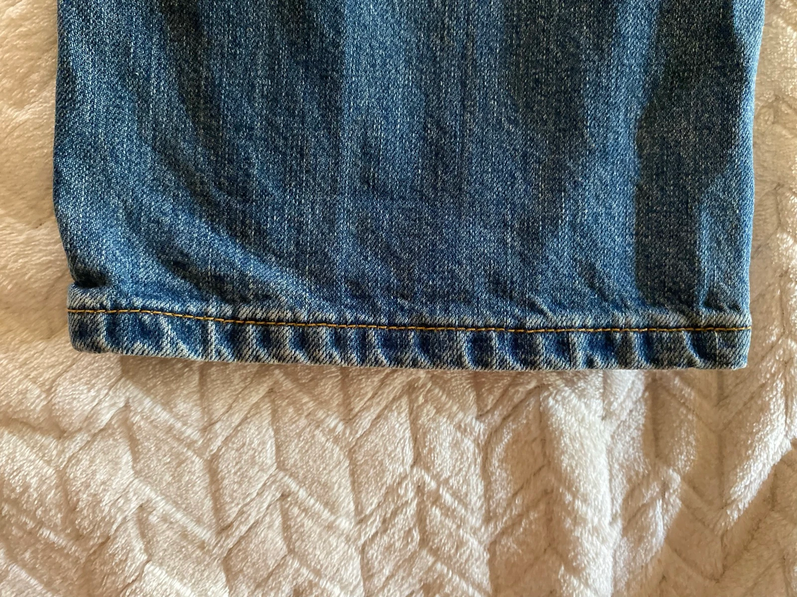 Calça jeans Levi’s 506 W32 L34 azul denim corte reto vintage masculina – photo 7